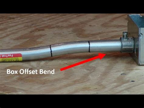 how do you measure the offset on an electrical box|how to make a box offset.